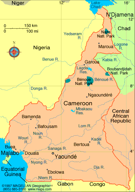 Maroua map
